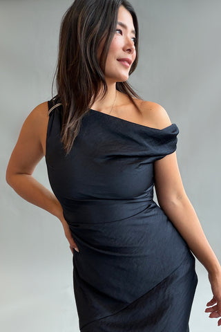 Asymmetrical Sculptured Dress