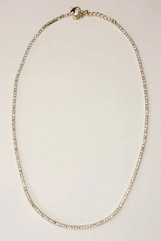 Simple Rhinestone Necklace