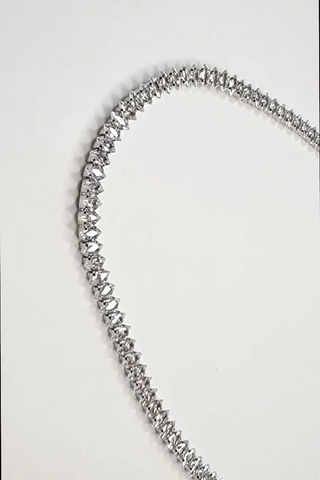 Marquise Zirconia Necklace