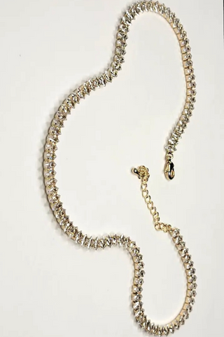 Marquise Zirconia Necklace