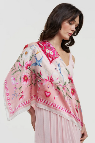 Large Silk-Like Scarf