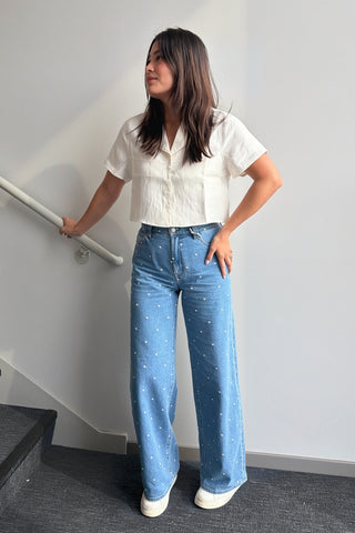 Full Circle Wide Leg Jean