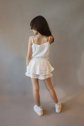 YOUTH Ruffle Tiered Skort
