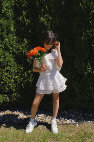 YOUTH Ruffle Tiered Skort
