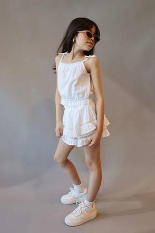 YOUTH Ruffle Tiered Skort
