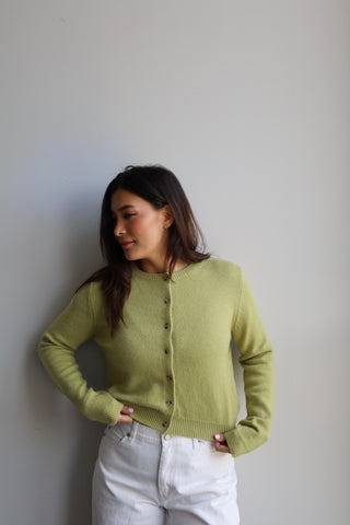 Light Wool Knit Cardi