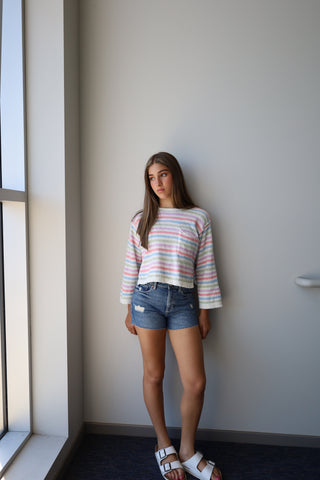 YOUTH DL1961 Dark Wash Short