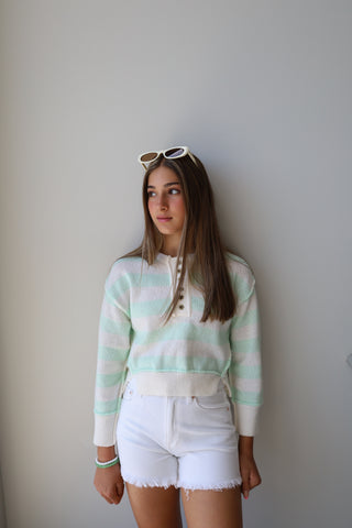 YOUTH DL1961 White Short