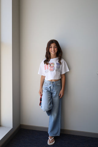 YOUTH DL1961 Wide Leg Jean