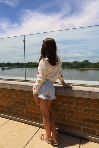 YOUTH Hand Embroidered Fruit Cardi