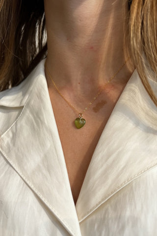 Youth Heart Charm Necklace