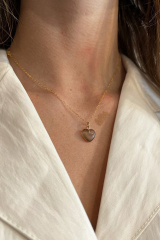 Youth Heart Charm Necklace