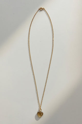Youth Heart Charm Necklace