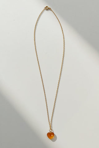Youth Heart Charm Necklace