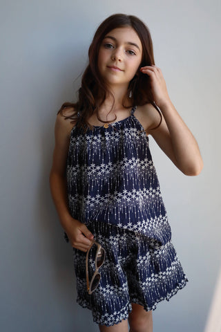 YOUTH Hand Embroidered Shorts