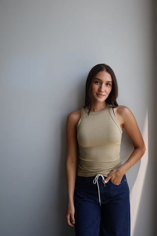 Muscle Rib Tank Top