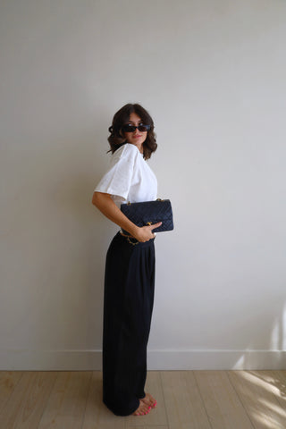 Pin-Striped Suit Pant