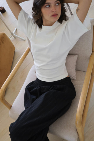 Pin-Striped Suit Pant