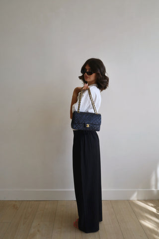 Pin-Striped Suit Pant