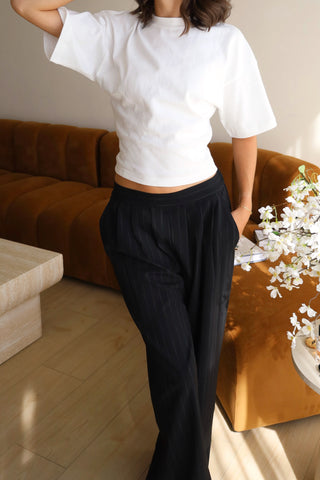 Pin-Striped Suit Pant