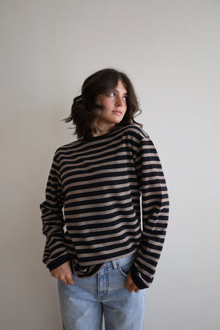 Classic Cool Girl Striped Top