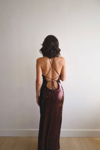 Luxe Sequin Maxi Dress