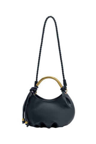 Recycled Vegan Gold Handle Bag