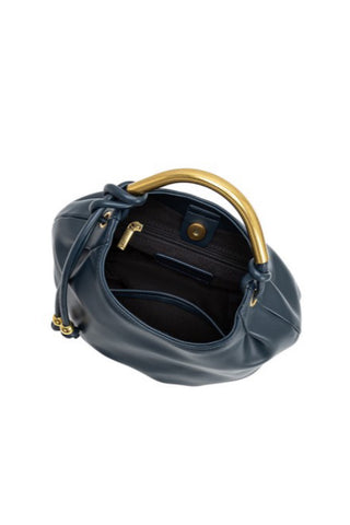 Recycled Vegan Gold Handle Bag