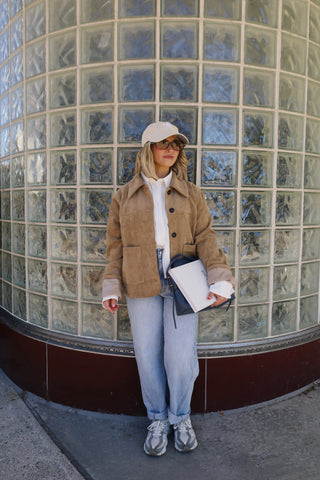 The Vegan Suede Jacket