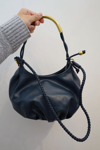 Recycled Vegan Gold Handle Bag