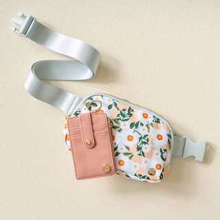 Youth Floral Belt Bag & Wallet