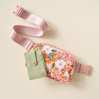YOUTH Floral Belt Bag & Wallet