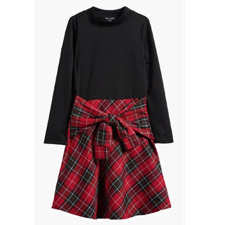 Youth Ponte Plaid Dress