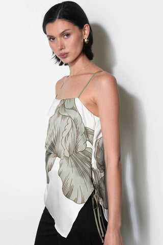 Floral Asymmetric Cami Top