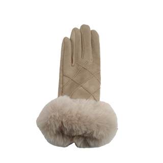 Microfiber Faux Fur Glove