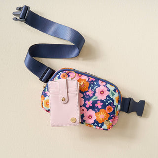 YOUTH Floral Belt Bag & Wallet