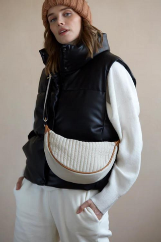 Quilted Adjustable Cross-body