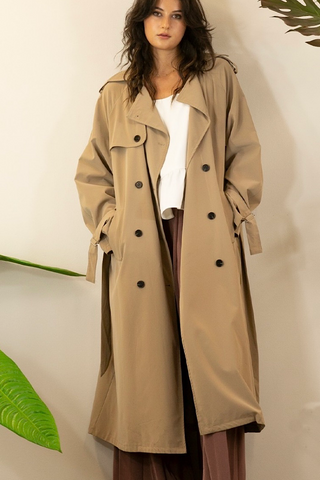 Staple Chic Long Trench