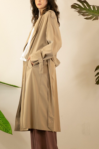 Staple Chic Long Trench
